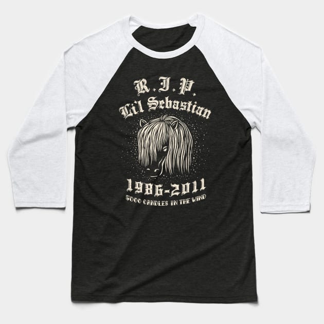 Pour one out for Li'l Sebastian Baseball T-Shirt by kg07_shirts